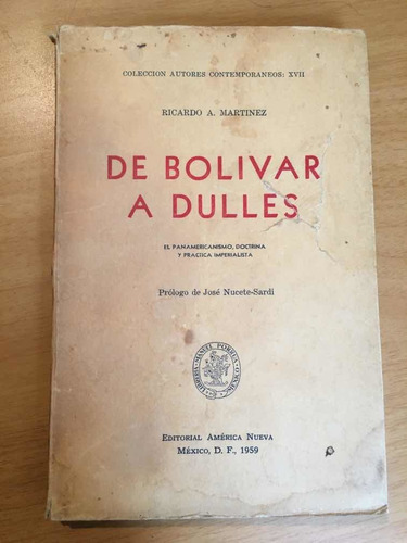 De Bolivar A Dulles, Ricardo Martinez