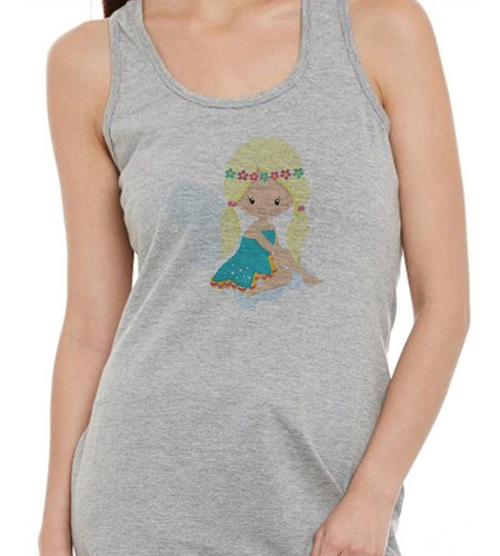 Musculosa Hada Sentada Sobre Una Nube Dibujo