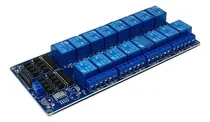 Comprar Módulo Relé De 16 Canais 12v 10a Com Optoacoplador Arduino