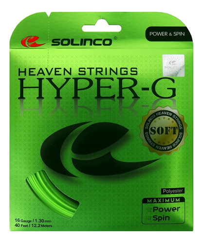 Cuerda Solinco Hiper G Soft 1.25 - 12m