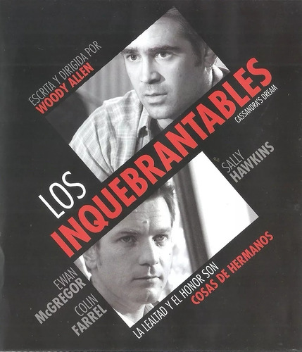 Los Inquebrantables | Blu Ray Ewan Mcgregor Película Nuevo