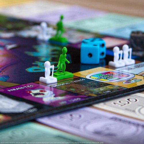 Juego De Mesa Monopoly Rick And Morty +8 Años