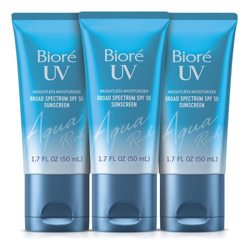 Protetor Solar Bioré Uv Aqua Rich Spf 50 Pa++++ 50 Ml Pacote