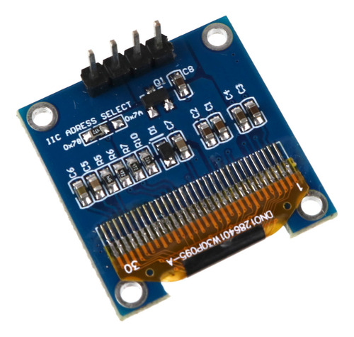 Kit 5 Unidades Módulo Display Oled 0.96 Com Comunicação I2c