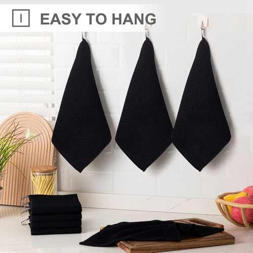 Paños De Cocina, 6 Piezas De Paños De Cocina Absorbentes Ult