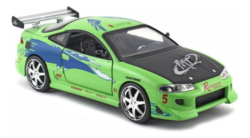 Rápido Y Furioso 1:24 El Mitsubishi Eclipse C Fundido A Pres