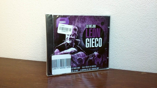 Leon Gieco - Lo Mejor * Cd Nuevo Y Cerrado * Ind. Argentina