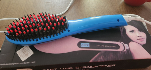 Cepillo Alisado (fast Hair Straightener) Control Temperatura