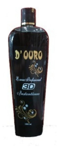 Escova Progressiva Instantanea 3d D Ouro Profissional 1000ml