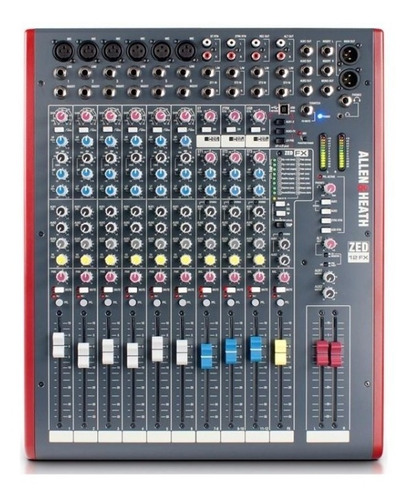 Mezclador De Audio 12ch C/efectos Allen & Heath Zed-12fx
