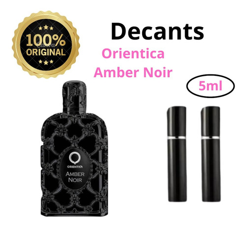 Muestra De Perfume O Decant Orientica Amber Noir Unisex