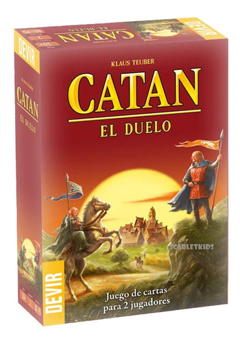 Colonos De Catan El Duelo Para 2 Jugadores Original Devir