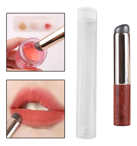 Cepillo De Labios De Silicona, Cepillo De Crema De Rojo