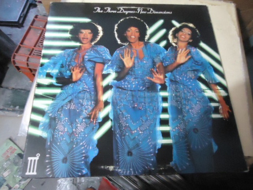 The Three Degrees New Dimensions Lp Imp.