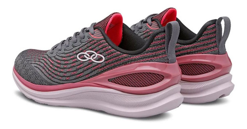 Imagem 4 de 5 de Tênis Olympikus Feminino Delicate Esportivo Conforto 979 Ros
