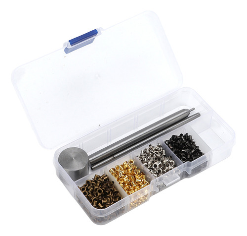 Kit De Ojales De Metal De Cobre Chapado En Cobre, 2 Mm, Co