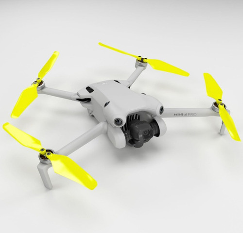 Master Airscrew Helices Dji Mini 3 4 Pro Super Silenciosas Amarillo