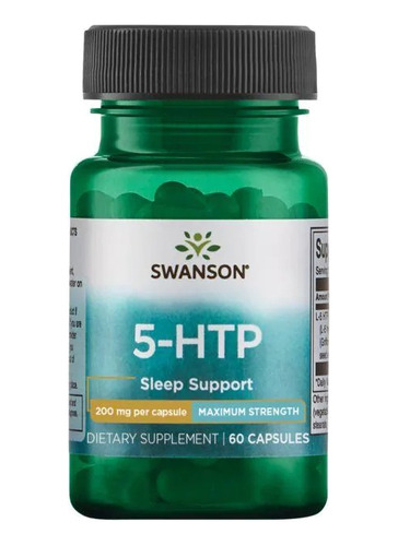 Swanson 5htp 100mg 60 Caps Inductor Sueño Descanso Profundo