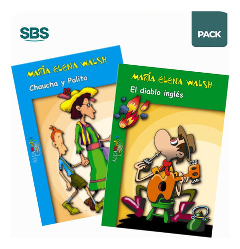 Chaucha Y Palito + Diablo Ingles - Walsh - 2 Libros 