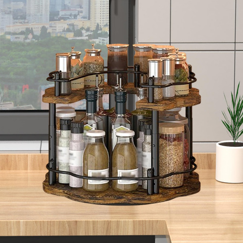 Bandeja Giratoria Para Tocador De Baño, Almacenamiento De