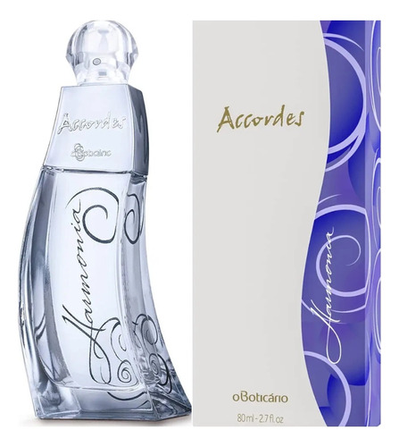 Perfume Accordes Harmonia 80ml O Boticário