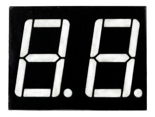 Display 2 Digitos 7 Segmentos Rojo Catodo Comun 5621ah