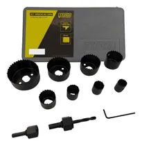 Comprar Set Kit Mechas Brocas De Copa Para Madera Plástico Yeso