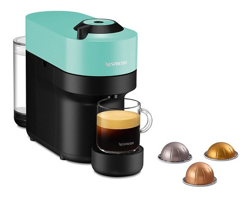 Cafetera Nespresso Vertuo Pop Green 220v 12 Cápsulas Factura