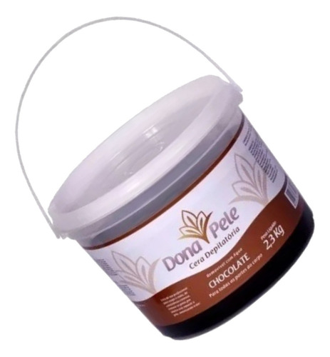 Cera Depilatória Dona Pele De Chocolate Hidrossolúvel 2,