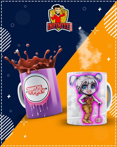 Imagem 1 de 5 de Canecas Personalizadas Aves De Rapina !!!!