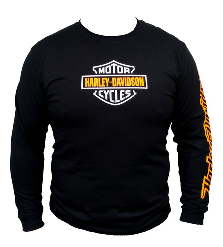 Playera Harley Davidson Manga Larga