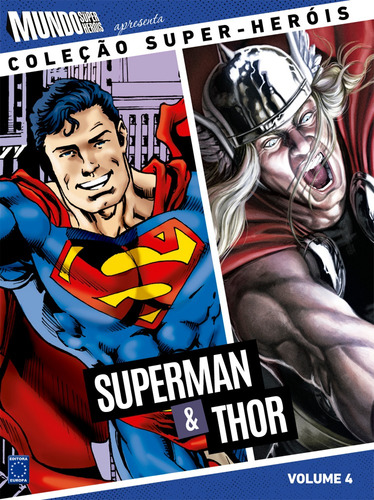 Livro Coleção Super-heróis Volume 4: Superman E Thor