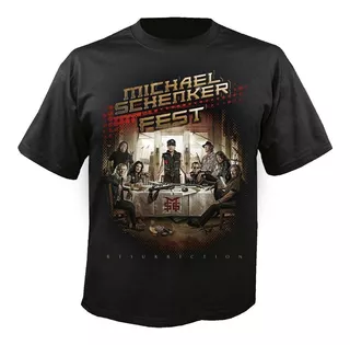 Polo Michael Schenker Fest Talla S Nuevo Importado Ozzyperu