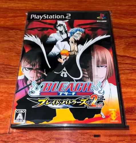 2 Disco De Jogo De Luta Japones Para Ps2 De Bleach Blade Ba
