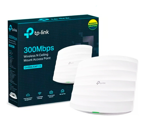 Tp-link Omada Eap115 Ap Wifi N300 Techo Poe Inc. Adaptador