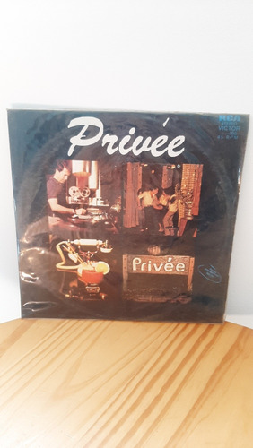 Disco Lp, Vinilo Privée Rca Victor Año 1978