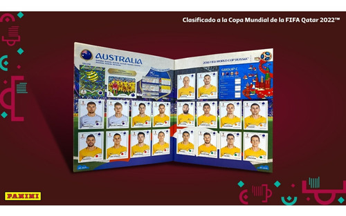 Álbum Copa Do Mundo Capa Mole Qatar 2022 + 100 Figurinhas