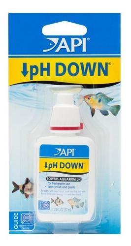 Ph Down 37ml Ajustador Bajar Ph Acidificar Agua Acuario