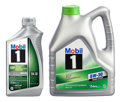 Lubricante Mobil 1 Esp Diesel/gasolina 5w30 -  5 + 1 Litros