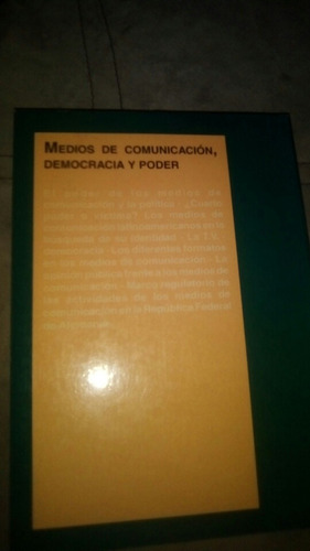 Medios De Comunicacion, Democracia Y Poder. B2