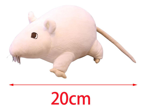 Encantador Juguete De Animal De Rata De Peluche, Muñeca De