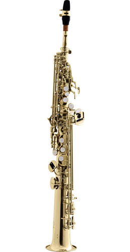 Saxofone Soprano Reto Bb Hst410l Laqueado Harmonics