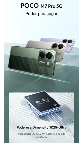 Xiaomi Poco M7 Pro 5g 256gb/8gb Ram ( Nfc Verde ) 2025 Verde