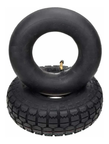 Neumático Y Cámara 410-350x 4 Para Yegua // Irmosa