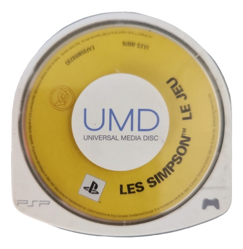 The Simpsons Game Psp Fisico