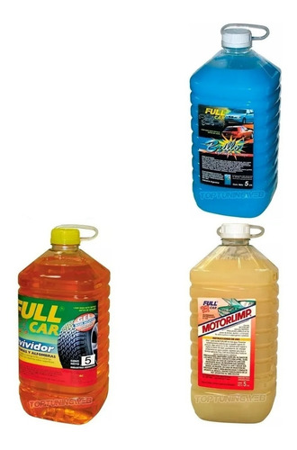 Kit Desengrante  Brillo Revividor Motorlimp Full Car