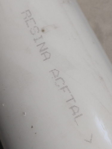 Barra Delrin Blanco Resina Acetal 120mm Diámetro X 1 Metro