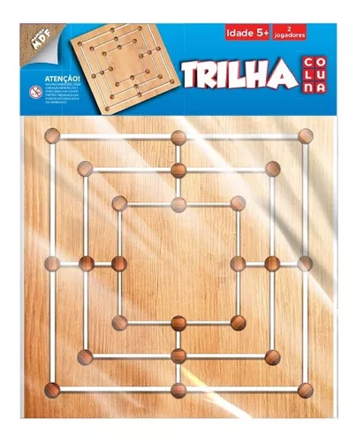 Jogo de Trilha Adaptado Braille em MDF