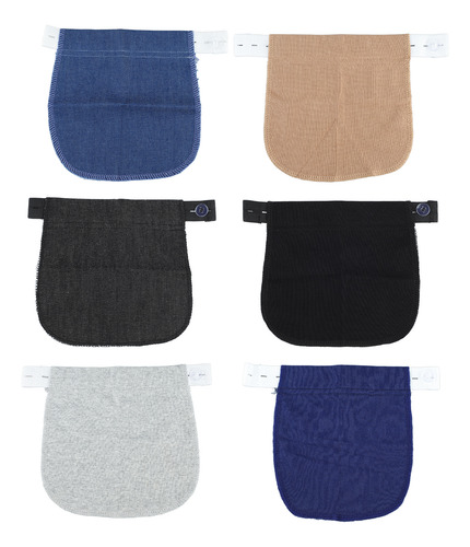 Extensor De Pantalones De Maternidad Ajustable, 6 Colores,