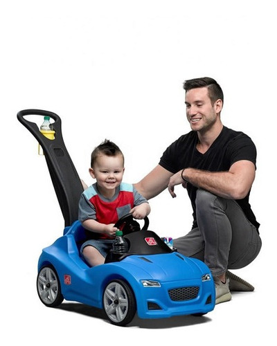 Step2 Whisper Ride Blue Carro Coche Paseador Bebe Niños